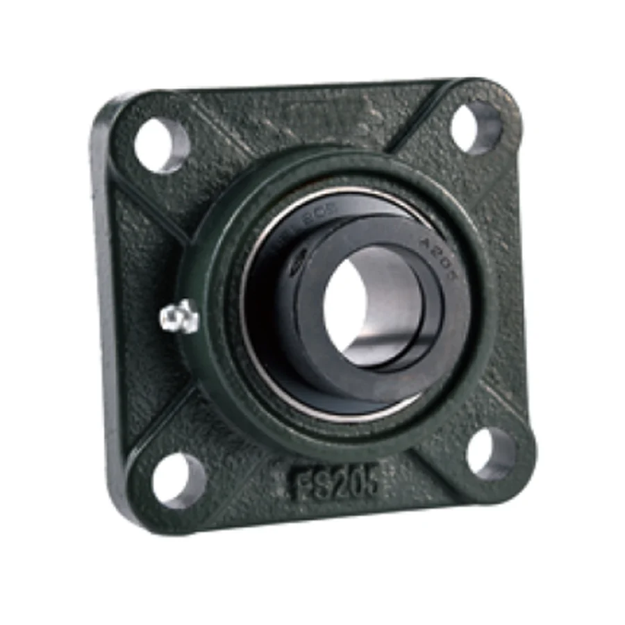 NAFS200 series 4-bolt square flange bearing unit eccentric collar extended housing height