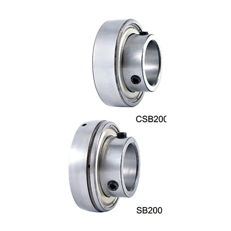 SB CSB narrow inner ring bearing inserts setscrew light duty