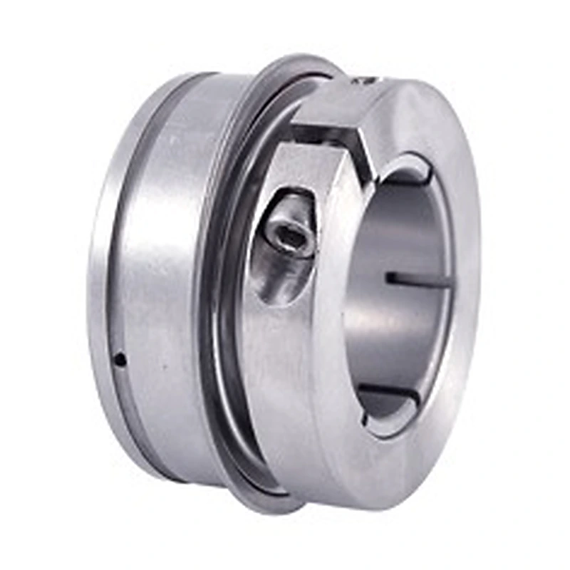 SUER corrosion resistant cylindrical OD stainless bearing inserts concentric collar snap ring