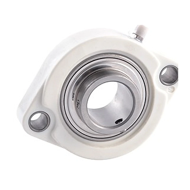 TP-SSBLF thermoplastic compact 2-bolt flange bearing units limited space