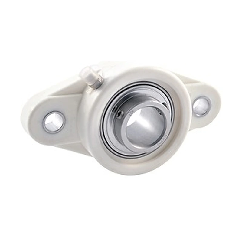 TP-SUCFL thermoplastic 2-bolt oval flange bearing units setscrew