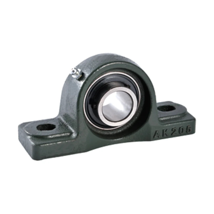 UCAK200 series pillow block bearing unit narrow base setscrew locking cast iron
