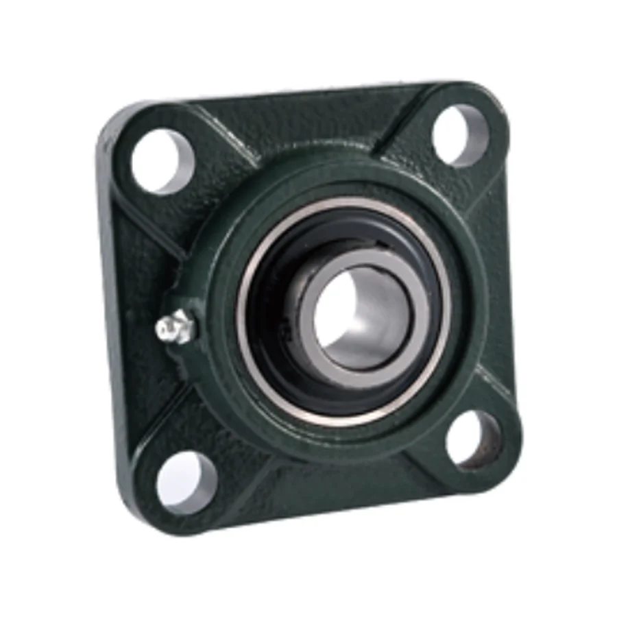UCF200 series 4-bolt square flange bearing unit standard duty setscrew locking