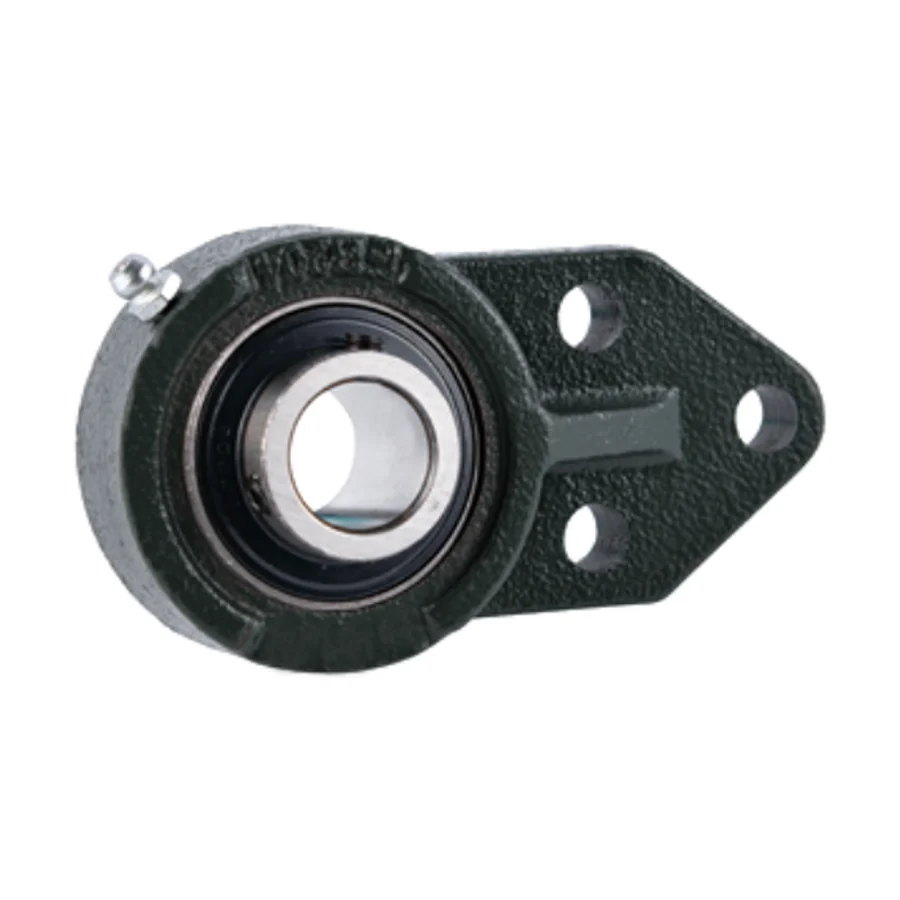 UCFB200 UCFB200A series 3-bolt flange bracket bearing unit setscrew locking metric inch housing