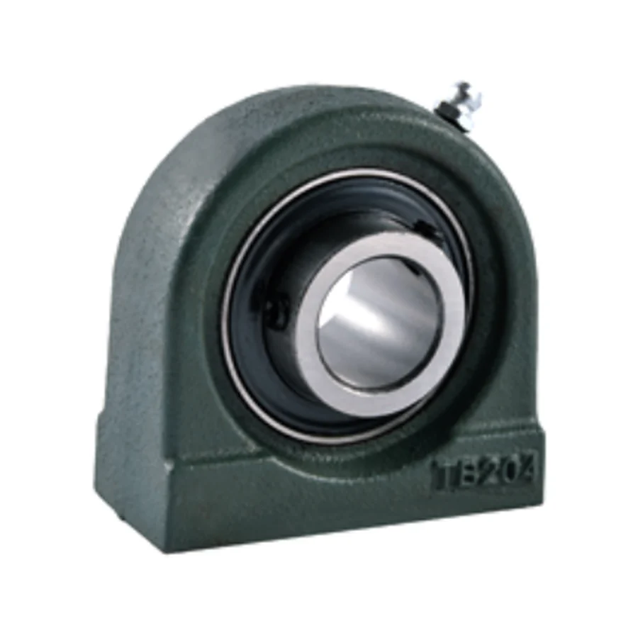 UCTB200 series tapped base pillow block bearing unit inch UNC threaded base setscrew locking cast iron