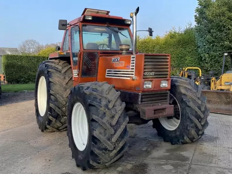 Fiat tractor hydraulic pump replacement in orchard and agricultural application
