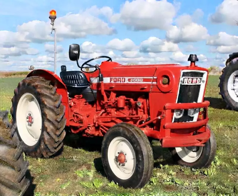 Ford tractor EA-spec steering pump commissioning and circuit bleeding